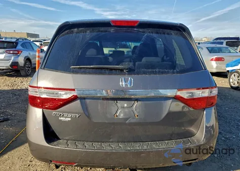 2012 Honda Odyssey Ex из США, поврежденный, VIN 5FNRL5H4XCB043544